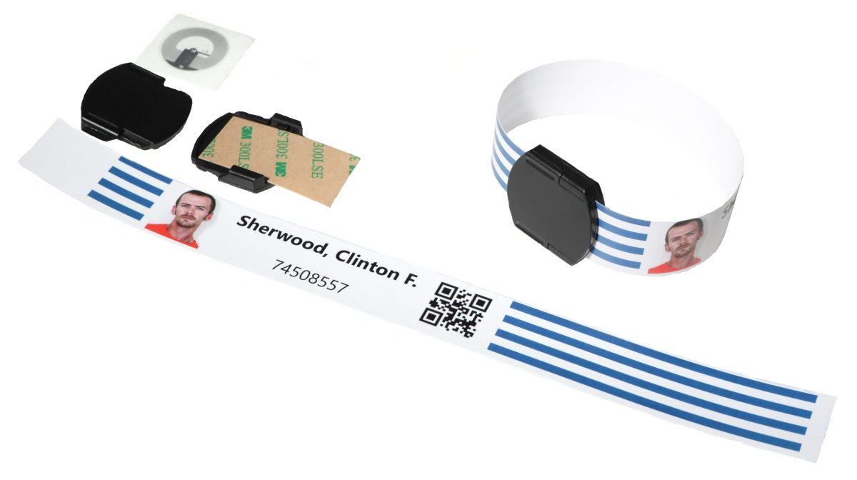 Guard1 LaserPrint Wristband Kit, NFC
