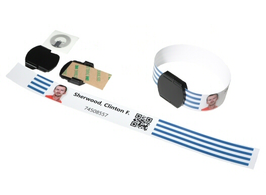 Guard1 LaserPrint Wristband Kit, NFC