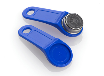 Plastic Keyring Button Holder (10 pieces)