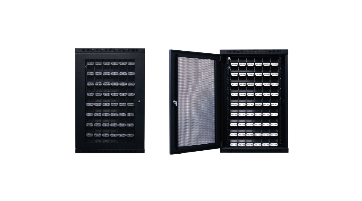 Storage Cabinet for up to 108 Duress Devices