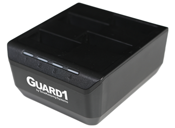GUARD1 SuperMAX 4-Battery Charging Cradle